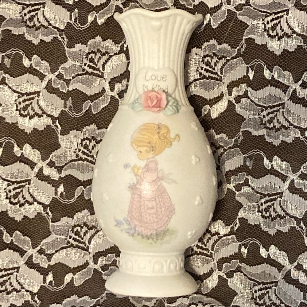 1993 Precious Moments Love is Kind Vase